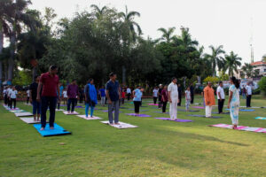 Yoga Day 2023 Pragati Resorts